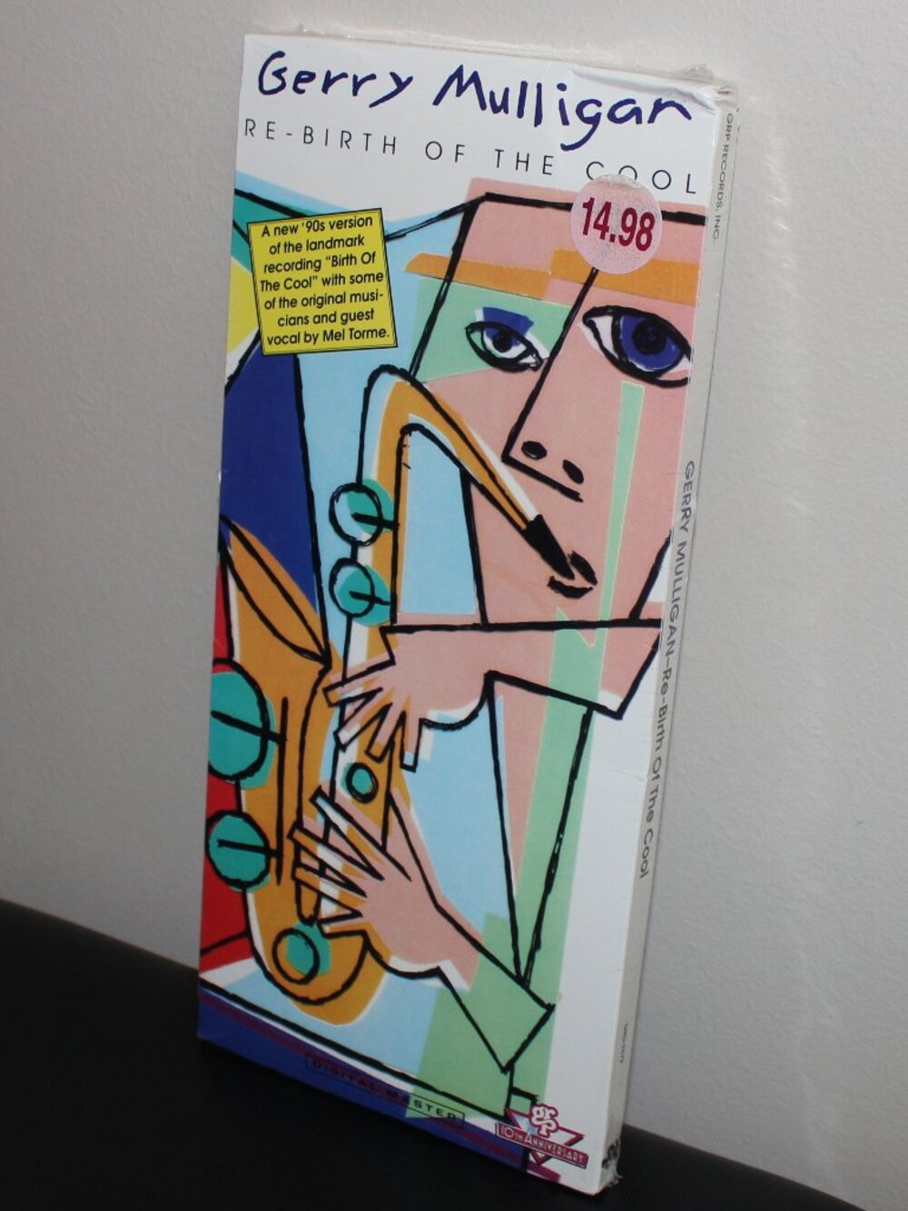 3/$118❤️sealed longbox 1992 Gerry Mulligan Re-Birth Of The Cool CD GRP Records